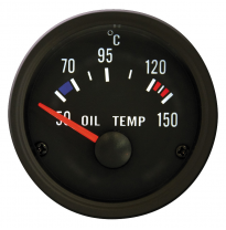 Temperatura Aceite-Meter  50 &gt; 150 °C, Incl. Zender En 2 Adapters  52mm